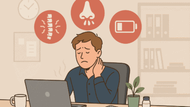 Kasdieniai sveikatos sutrikimai ir ju poveikis darbingumui