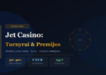 Jet Casino turnyrai ir akcijos Lietuvos žaidėjams