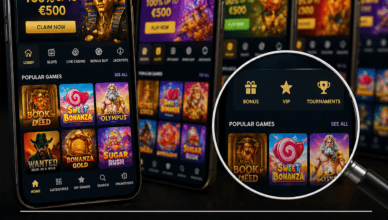 žaidimų programėlė su lošimo automatais ir premijų pasiūlymais.