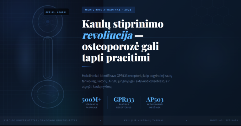 Vokiečių mokslininkai sukūrė „stebuklingą mygtuką" – osteoporozė gali tapti praeitimi! 19 Vokiečių mokslininkai sukūrė „stebuklingą mygtuką” – osteoporozė gali tapti praeitimi!