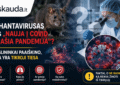 Mokslininkas tiria virusus laboratorijoje, susijusius su hantavirusu ir COVID, aptariant jų pavojų ir tikrąją grėsmę pandemijai, siekiant informuoti apie sveikatą ir prevenciją.