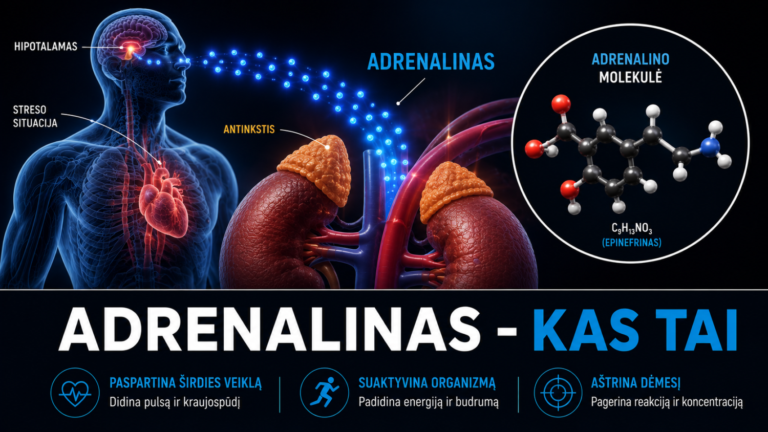 Adrenalinas - Kas tai 4 Adrenalinas – Kas tai