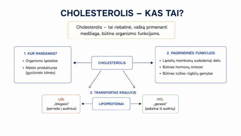 Cholesterolis - kas tai 4 Cholesterolis – kas tai