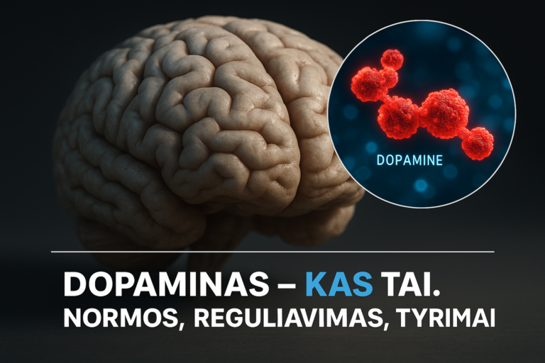 Dopaminas – Kas tai. Normos, Reguliavimas, Tyrimai
