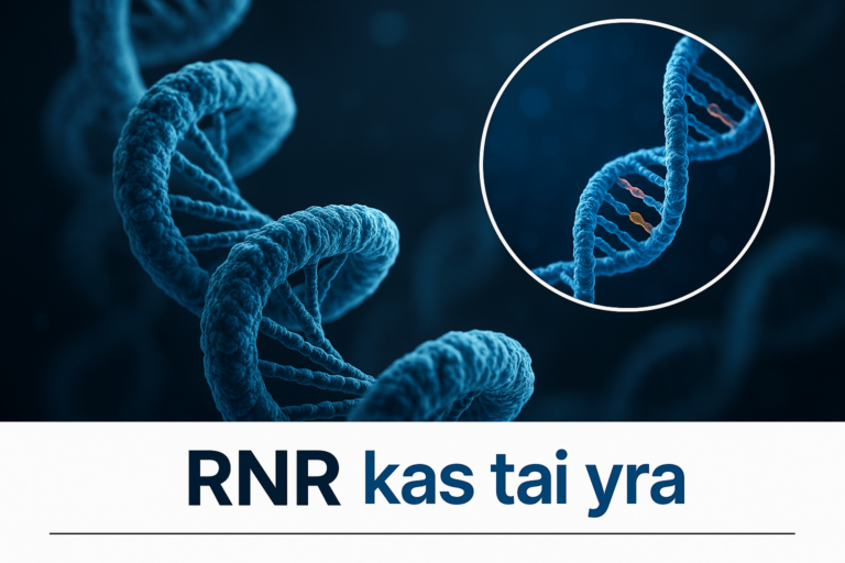 RNR kas tai yra 3 RNR kas tai yra