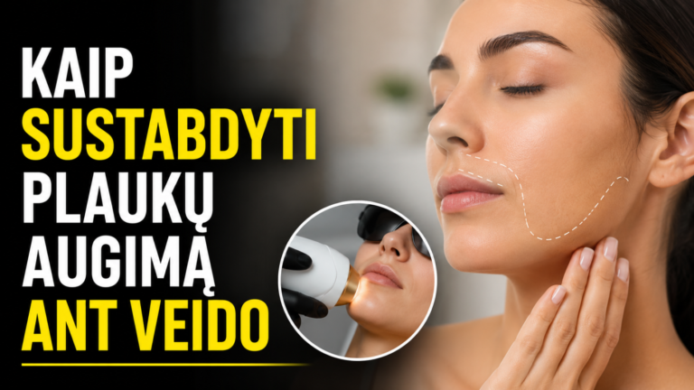 Estetinės medicinos specialistai: kaip sustabdyti plaukų augimą ant veido 4 Estetinės medicinos specialistai: kaip sustabdyti plaukų augimą ant veido