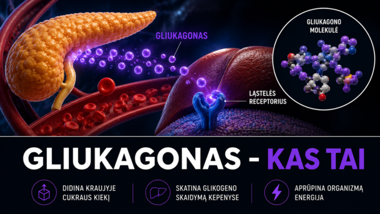 Gliukagonas – Kas tai. Normos ir tyrimai