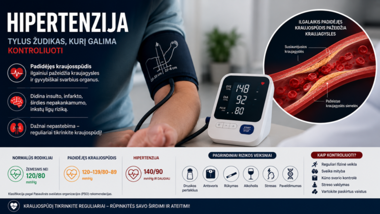 Hipertenzija - kas tai 2 Hipertenzija – kas tai