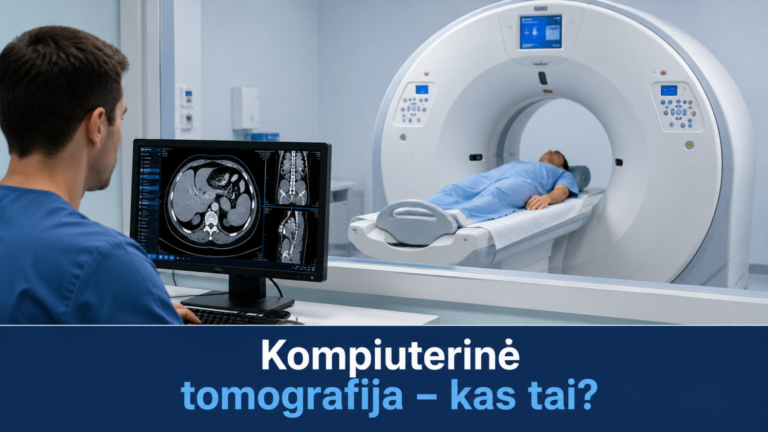 Kompiuterinė tomografija (KT) – kas tai