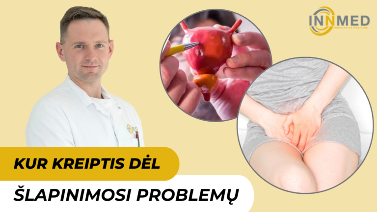 Kur kreiptis dėl šlapinimosi problemų Vilniuje?