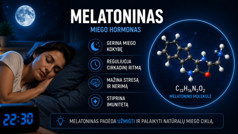 Melatoninas 3 Melatoninas