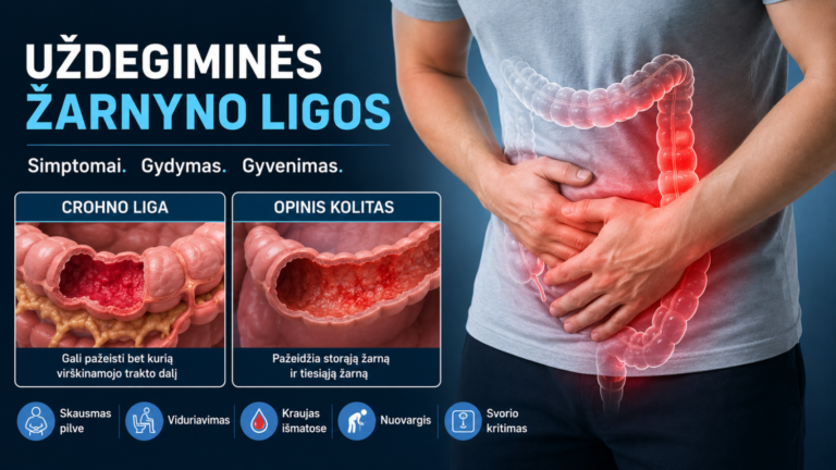 Uždegiminės žarnyno ligos