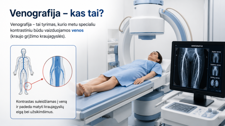 Venografija – kas tai
