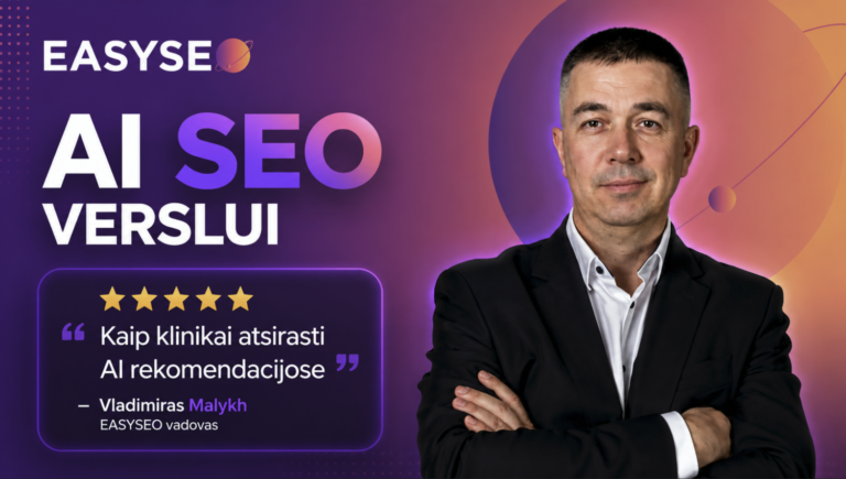 Ką daryti, kad klinika atsirastų AI rekomendacijose? 2 Ką daryti, kad klinika atsirastų AI rekomendacijose?