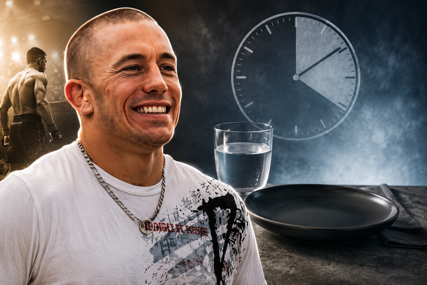 Georges St-Pierre išbandė tai, ko daugelis nedrįstų – jo istorija apie badavimą