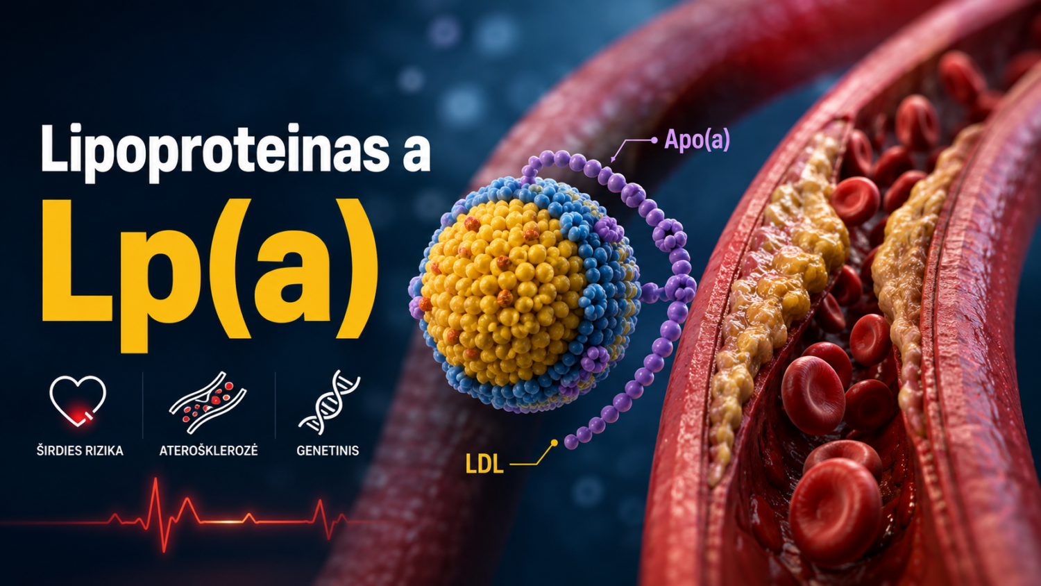 Lipoproteinas (a) Lp(a) – Kas tai yra
