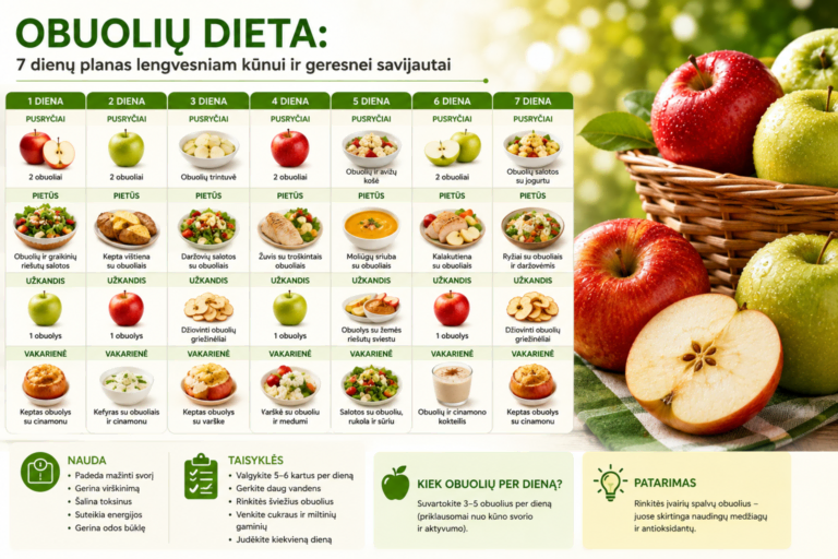 Obuolių dieta: meniu kievienai dienai. Mokslinis pagrindas 3 Obuolių dieta: meniu kievienai dienai. Mokslinis pagrindas