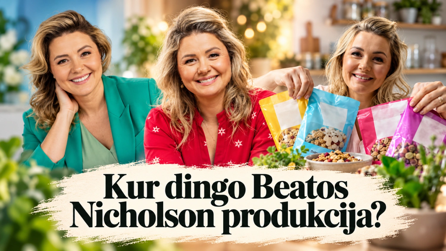 Kur dingo Beatos Nicholson produkcija? Gamintojas paaiškino, kodėl jos nebėra parduotuvėse