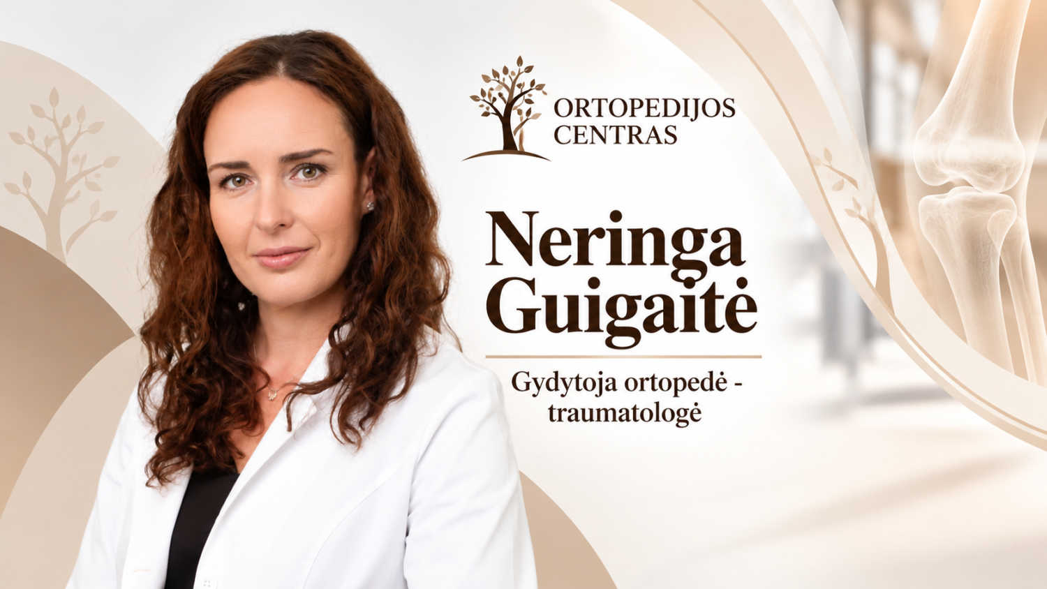 Neringa Guigaitė - gydytoja ortopedė - traumatologė 1 Neringa Guigaitė