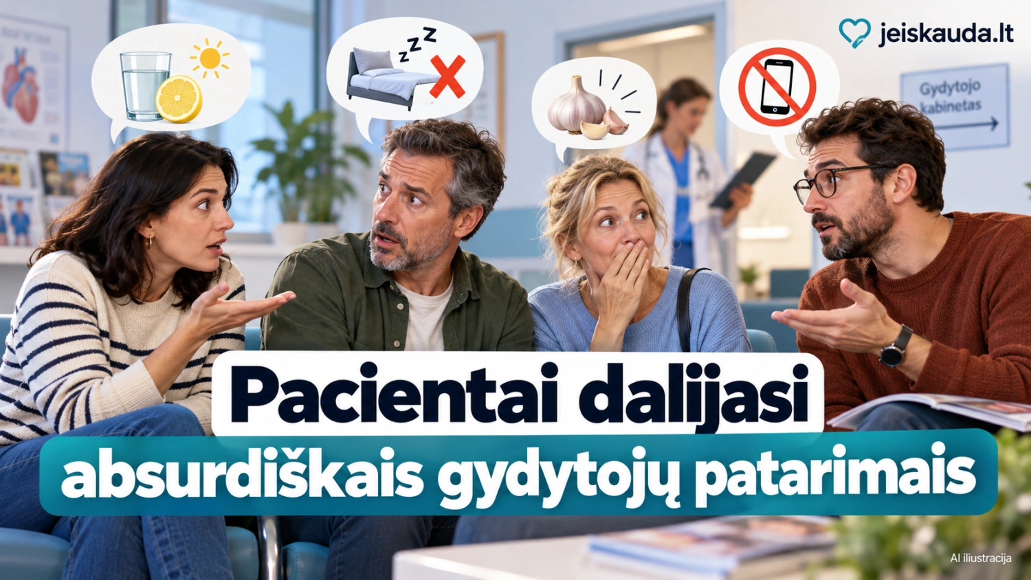 Latvijos pacientai dalijasi absurdiškais gydytojų patarimais, kuriuos išgirdo per mokamas konsultacijas