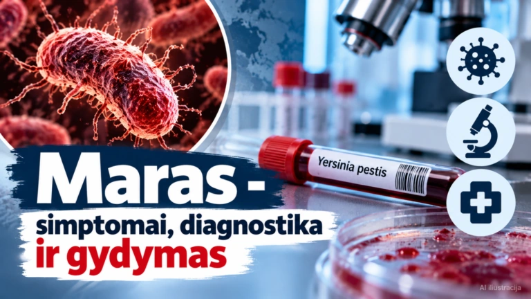 Maras - simptomai, diagnostika ir gydymas 4 Maras – simptomai, diagnostika ir gydymas
